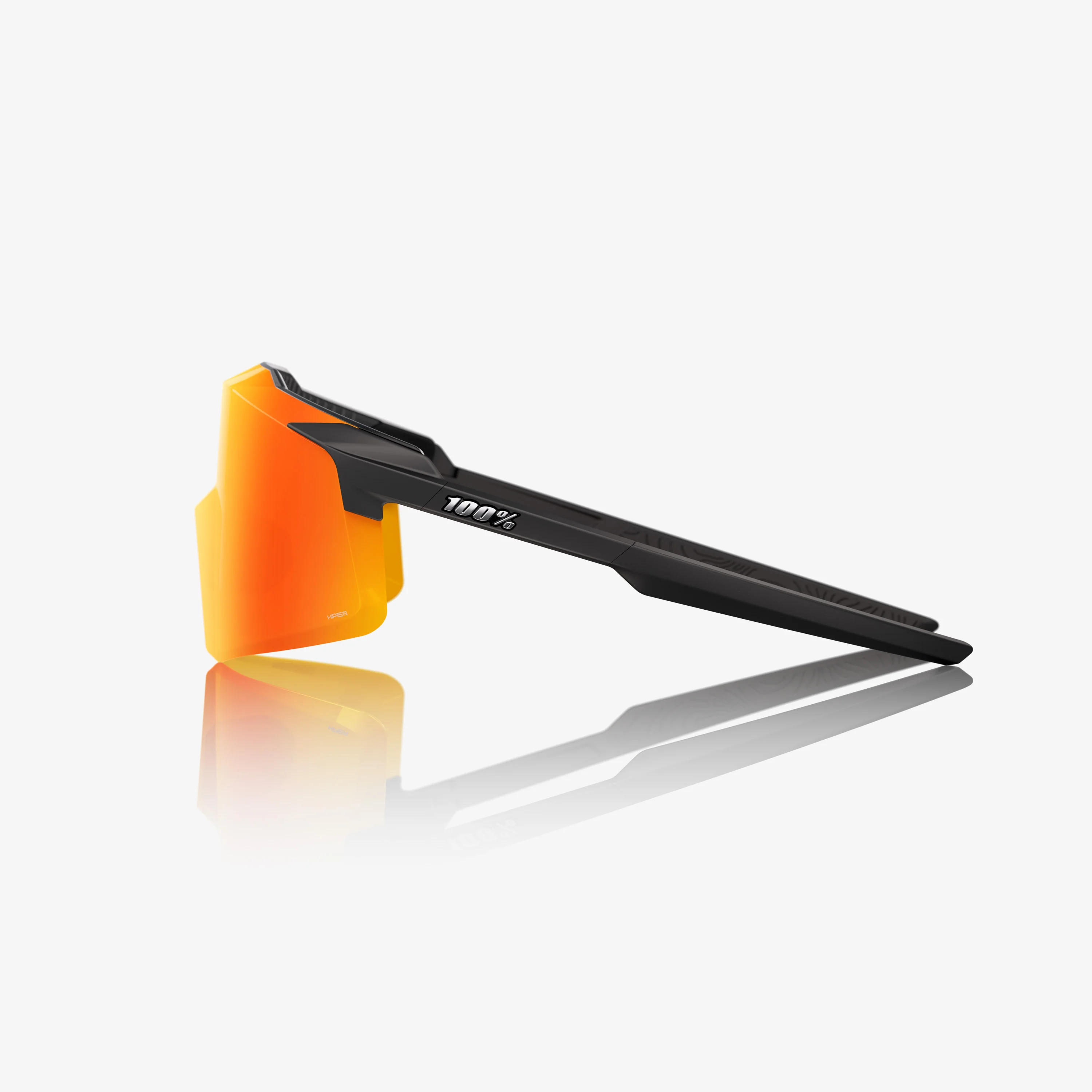 AEROCRAFT - Soft Tact Black - HiPER Red Multilayer Mirror Lens - Image 3