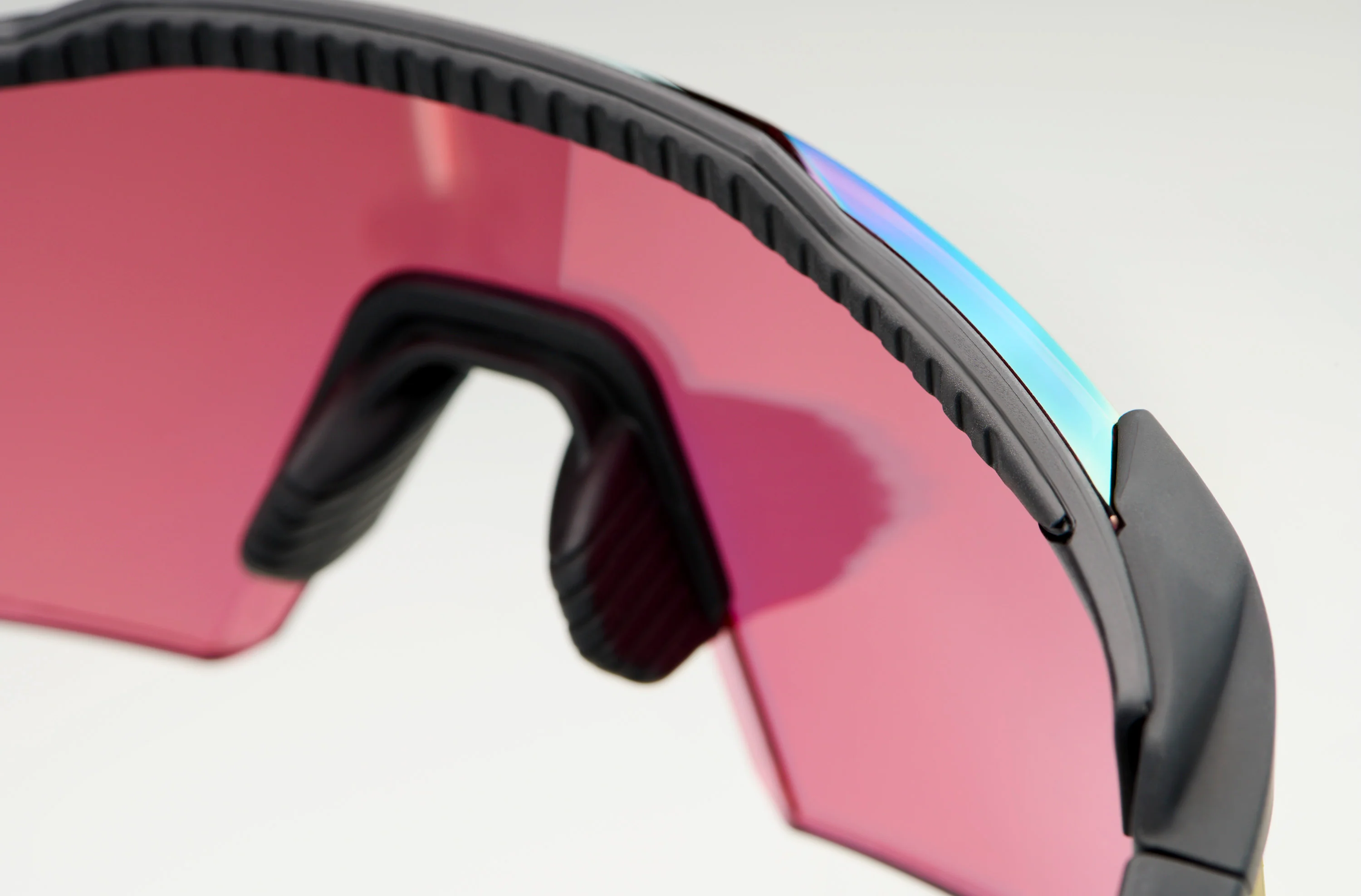 AEROCRAFT - Soft Tact Black - HiPER Red Multilayer Mirror Lens - Image 6