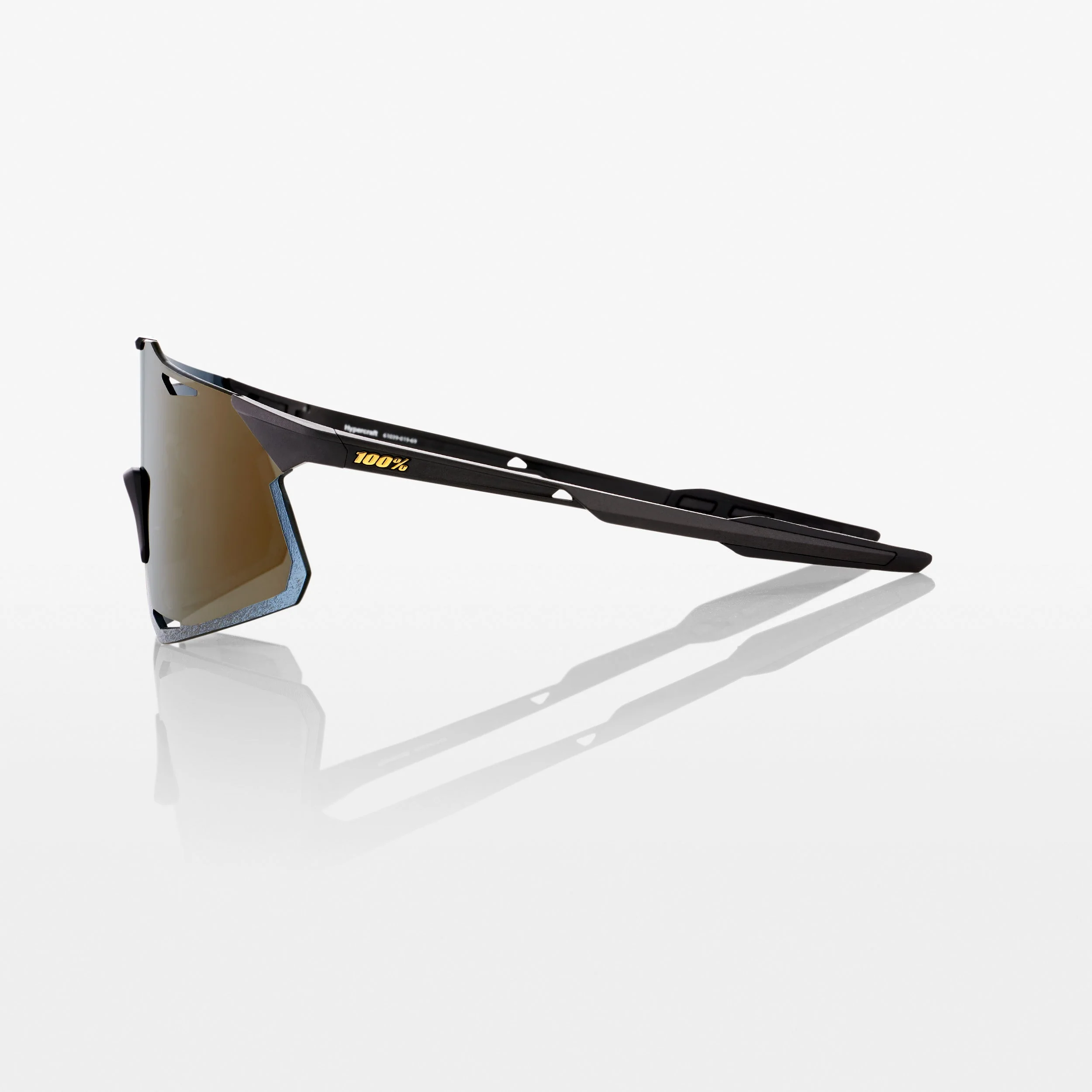 HYPERCRAFT - Matte Black - Soft Gold Mirror Lens - Image 3