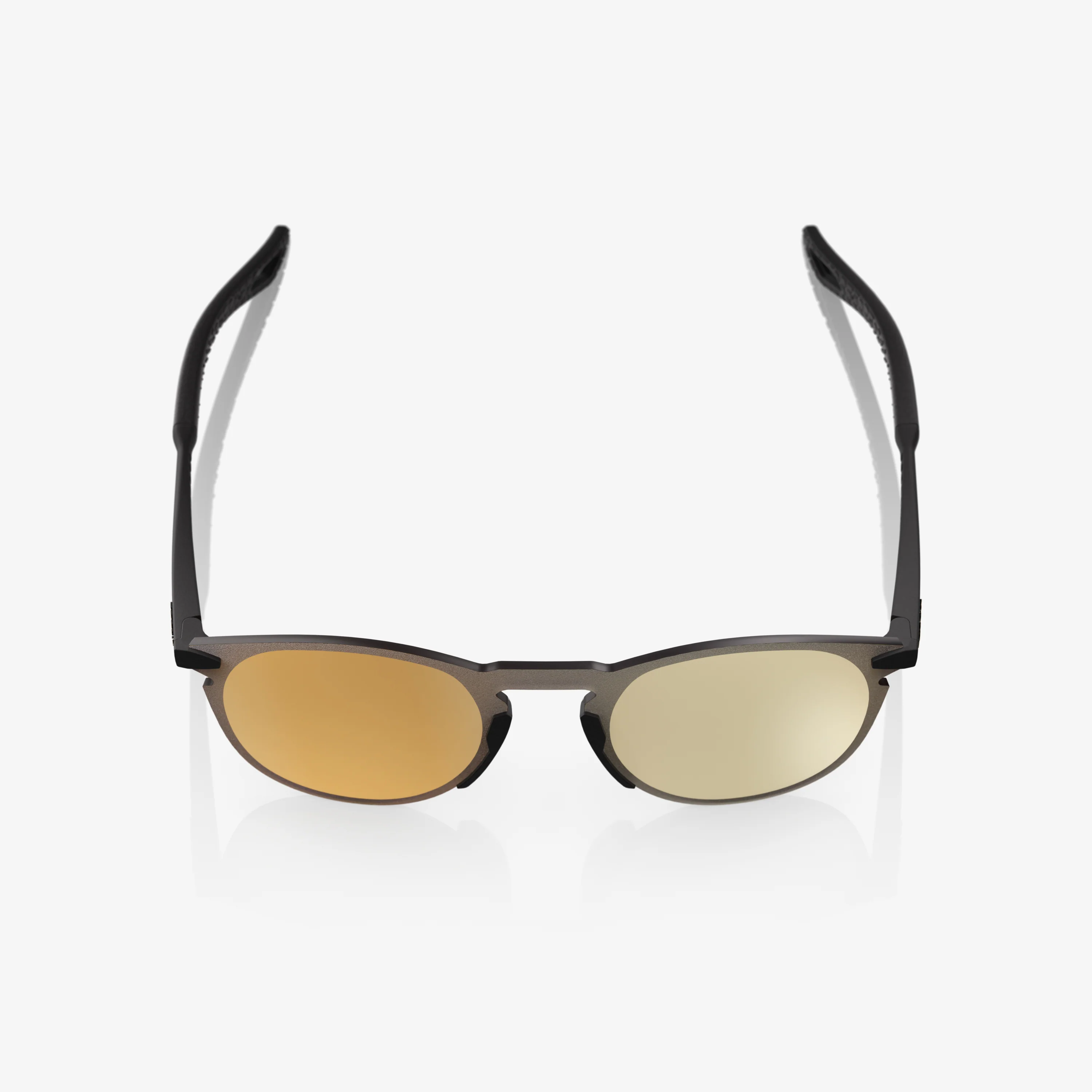 LEGERE ROUND - Matte Black - HiPER Gold 24K Mirror - Image 4