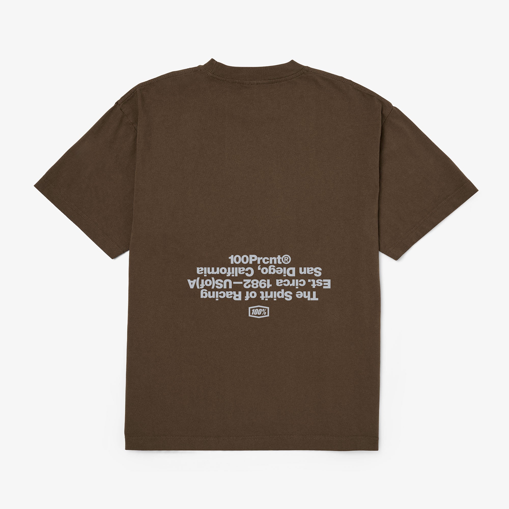 REGION Short Sleeve Oversized Tee Chocolate - Image 3