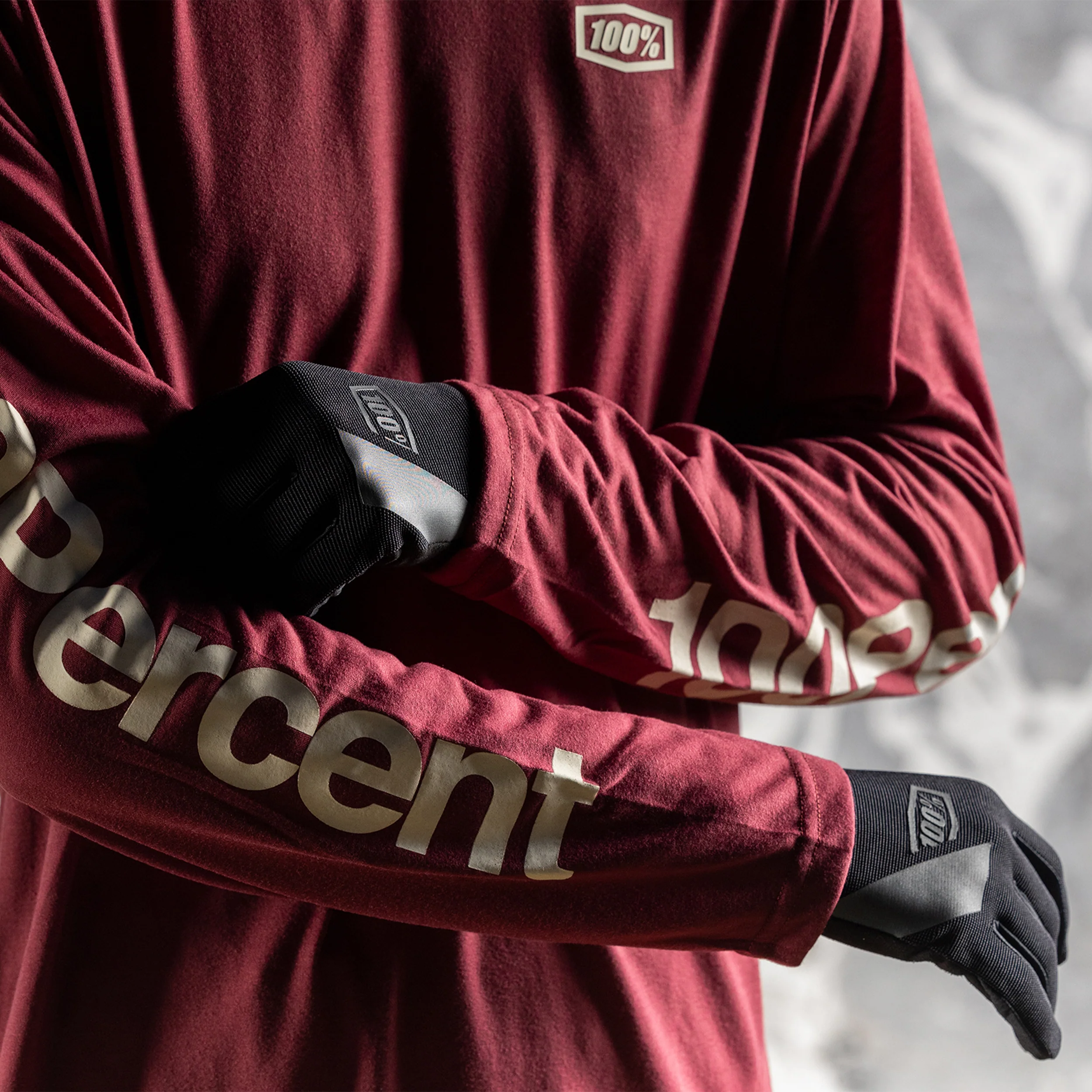 RIDECAMP YOUTH Gloves Black/Charcoal - Image 3