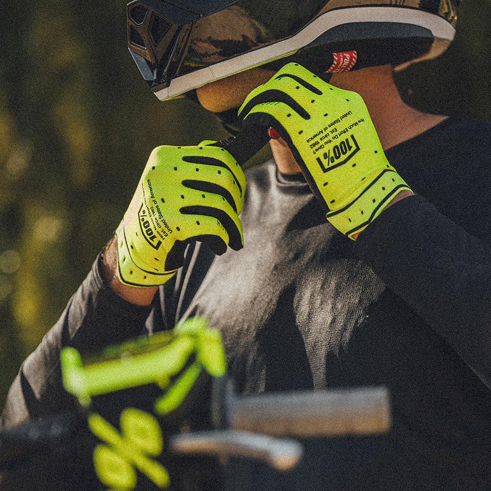 RIDEFIT Gloves Fluo Yellow - Image 3
