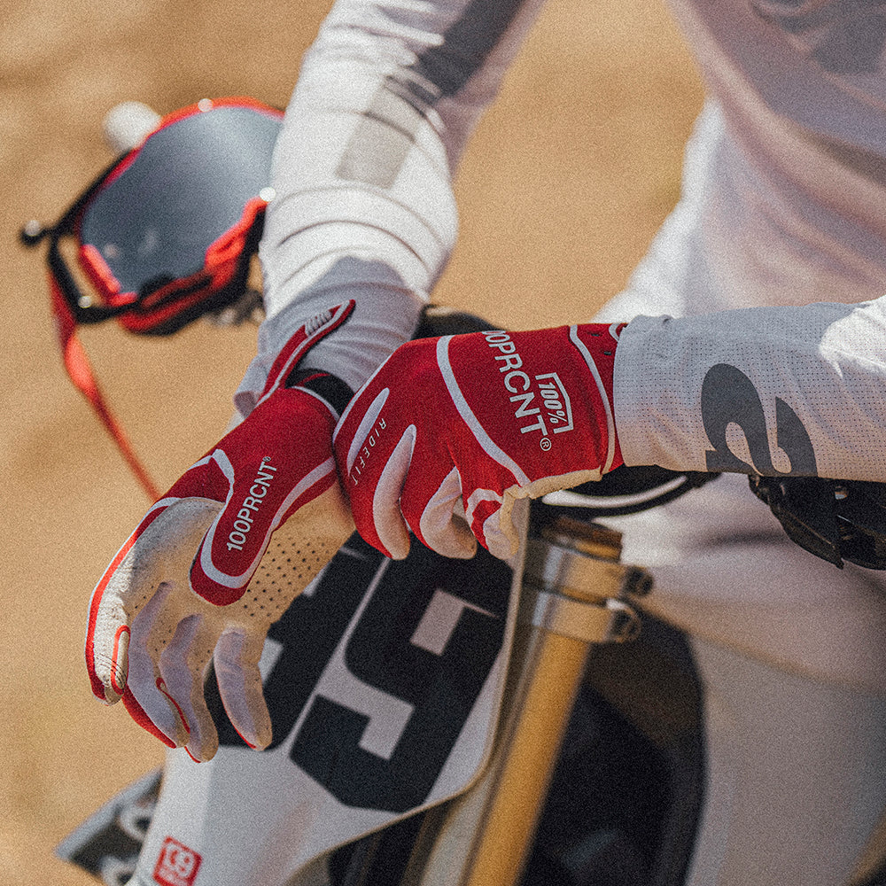 RIDEFIT Gloves Red - Image 3