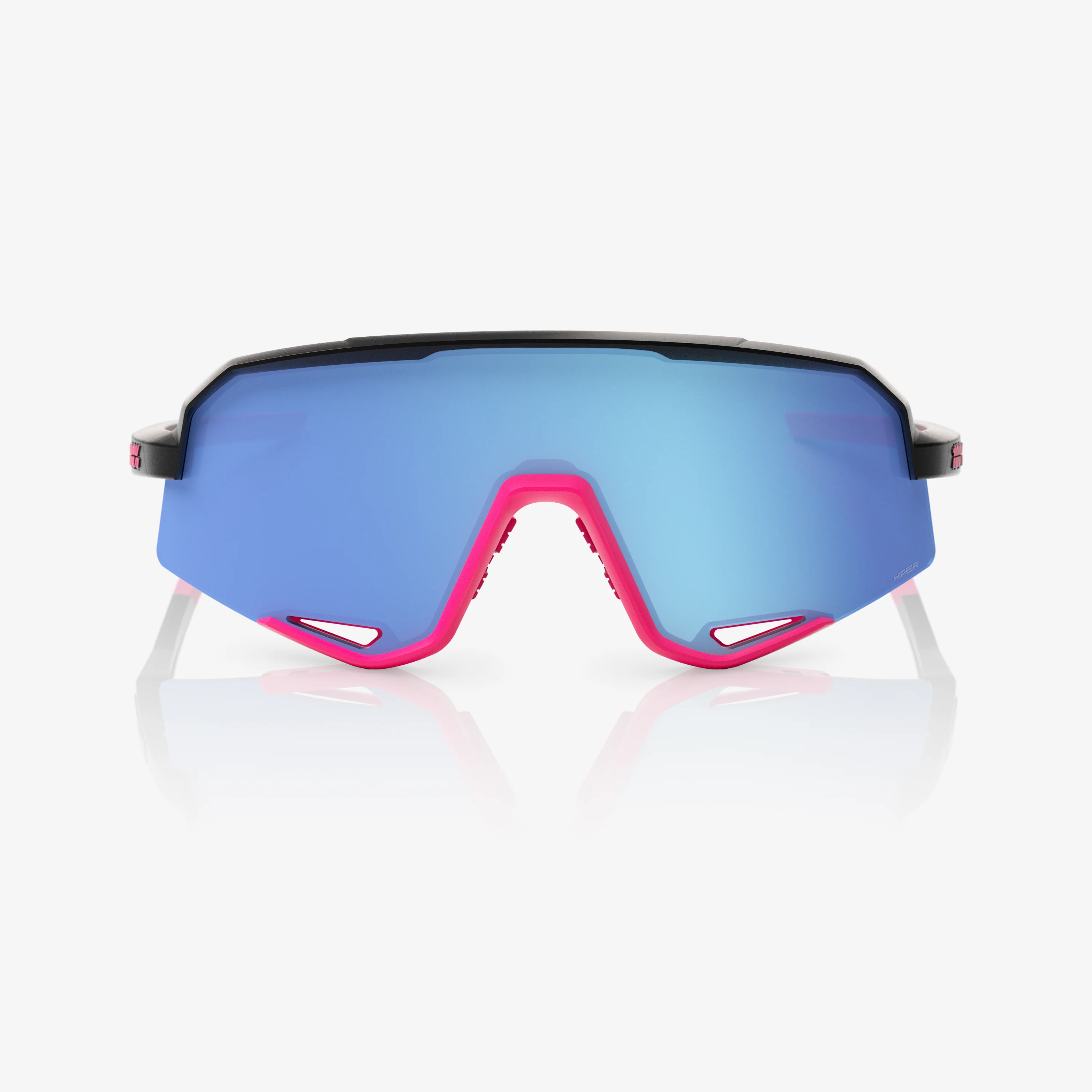 SLENDALE Matte Black/Pink HiPER Blue Mirror Lens - Image 2