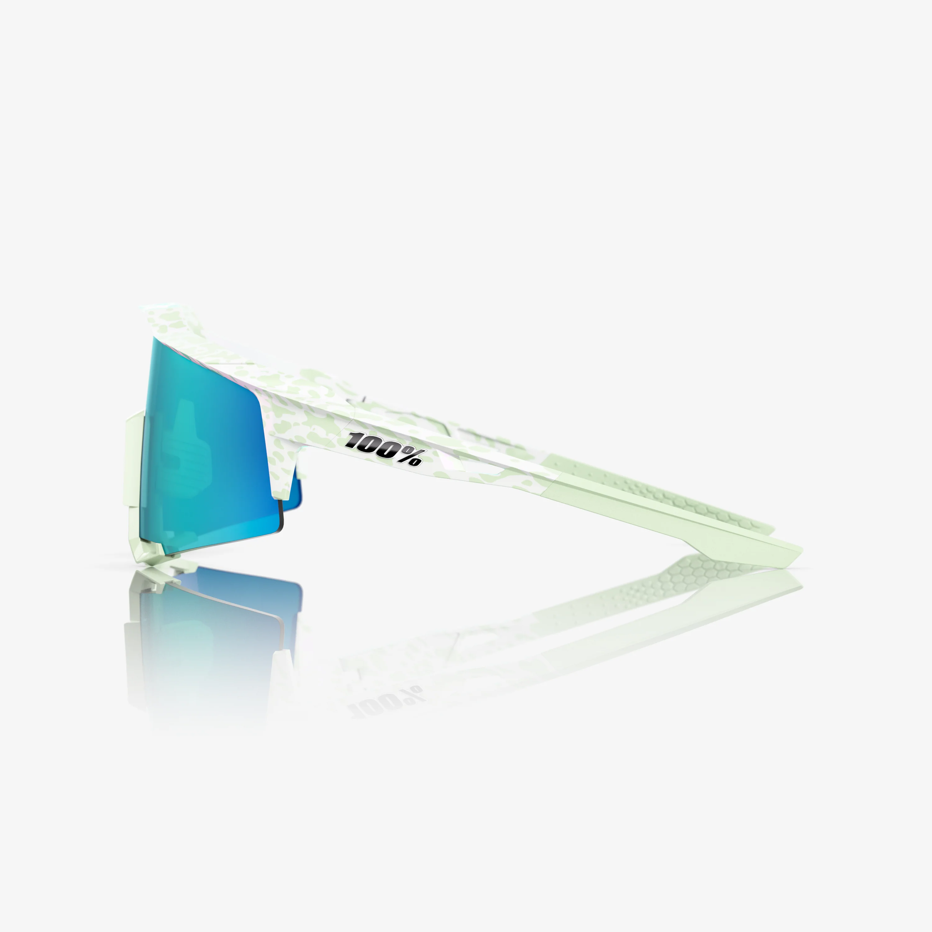 SPEEDCRAFT LE Elly 2 Polished Light Green - Blue Topaz Mirror Lens - Image 3