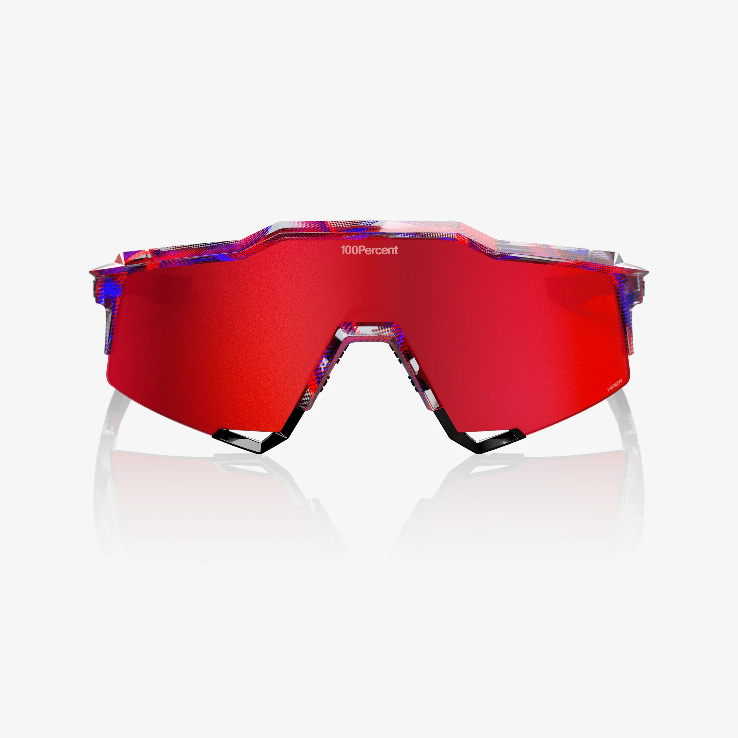 SPEEDCRAFT LE FDJ Gloss Translucent Red/Blue HiPER Fire Red Mirror Lens - Image 2