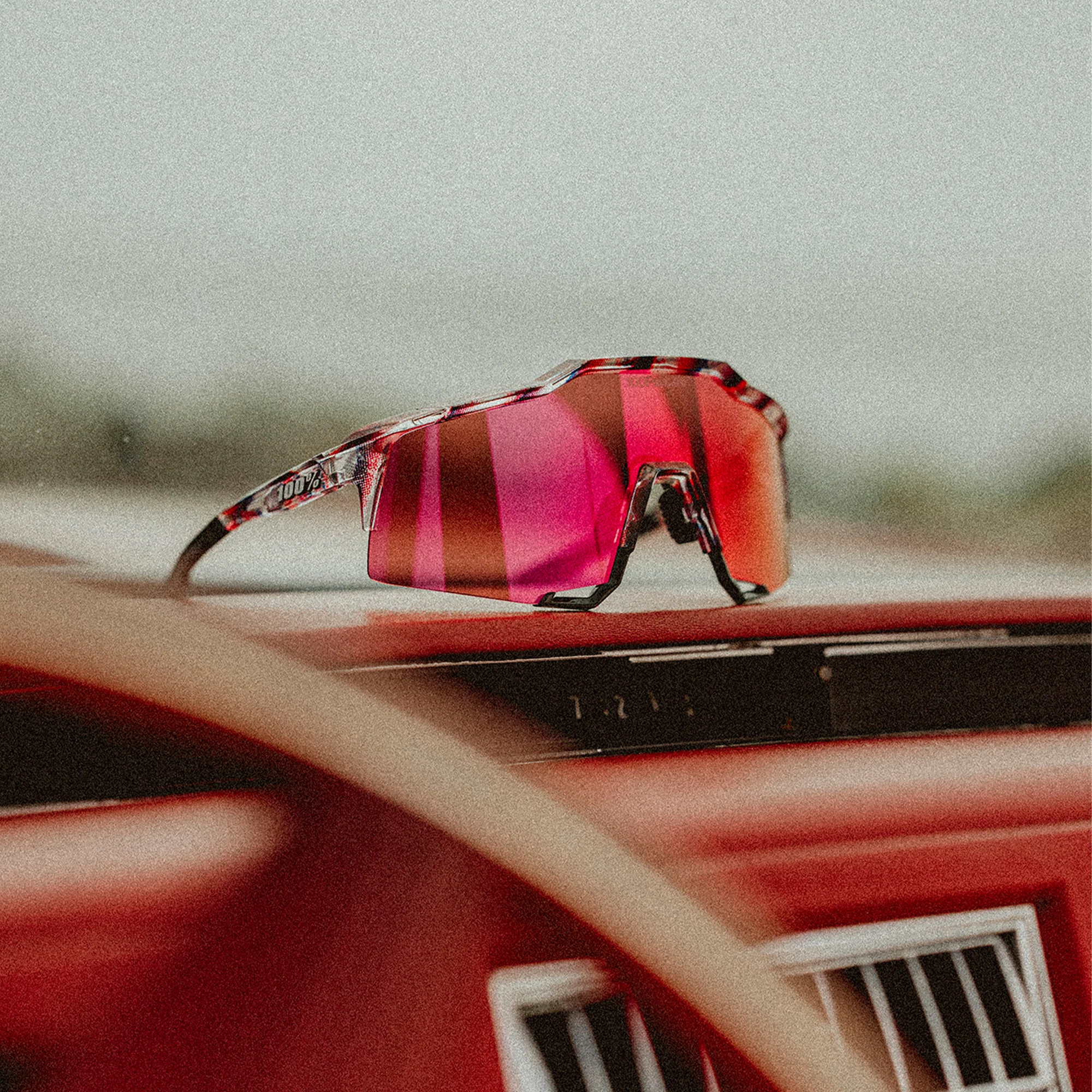 SPEEDCRAFT LE FDJ Gloss Translucent Red/Blue HiPER Fire Red Mirror Lens - Image 7