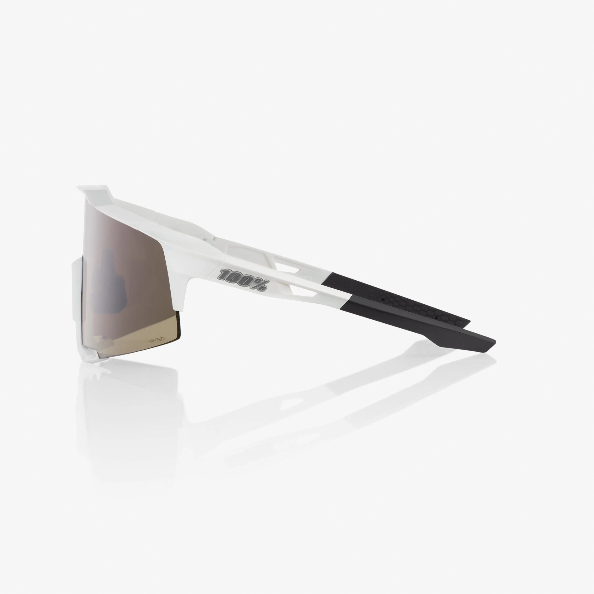 SPEEDCRAFT® - Matte White - HiPER® Silver Mirror Lens - Image 3