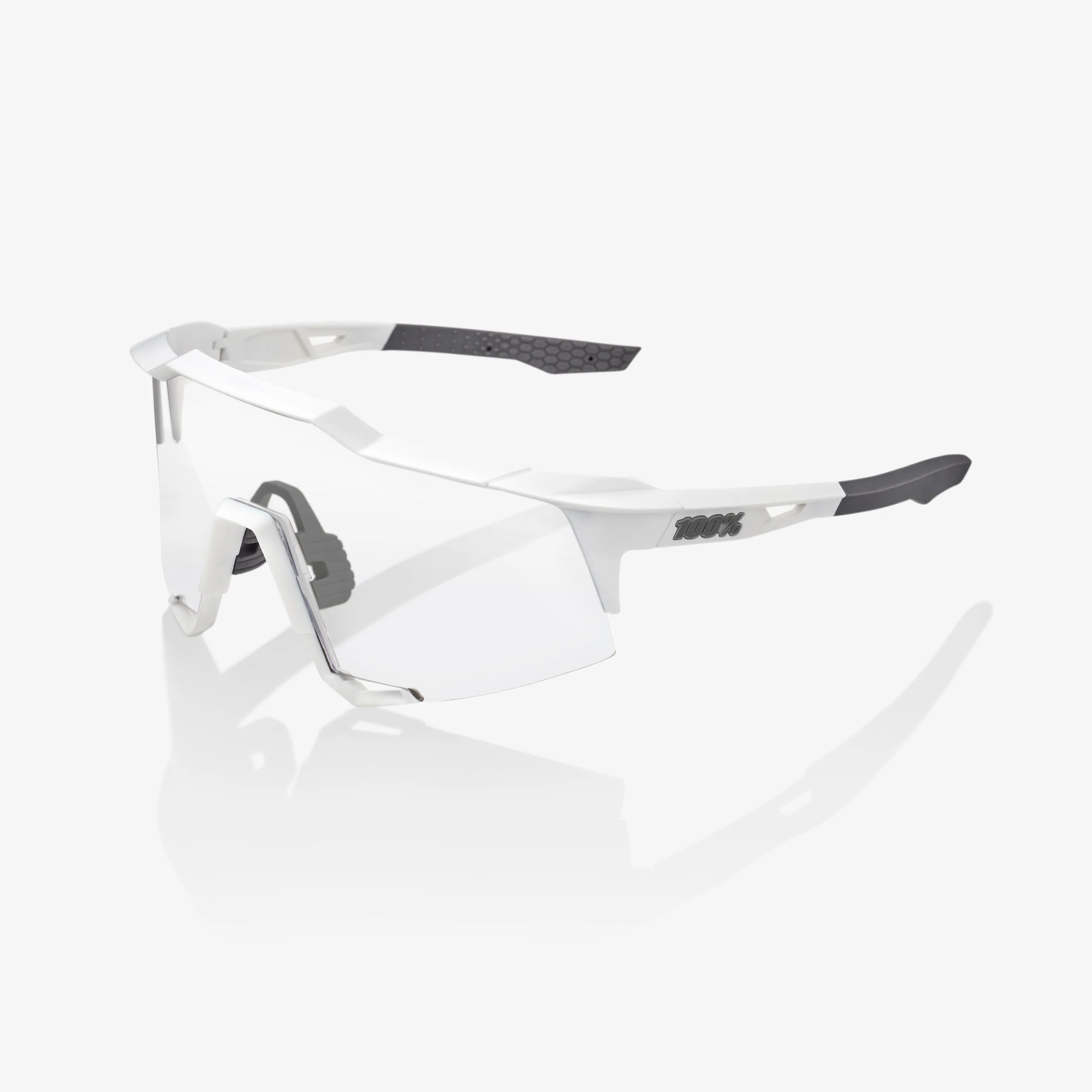 SPEEDCRAFT® - Matte White - HiPER® Silver Mirror Lens - Image 4