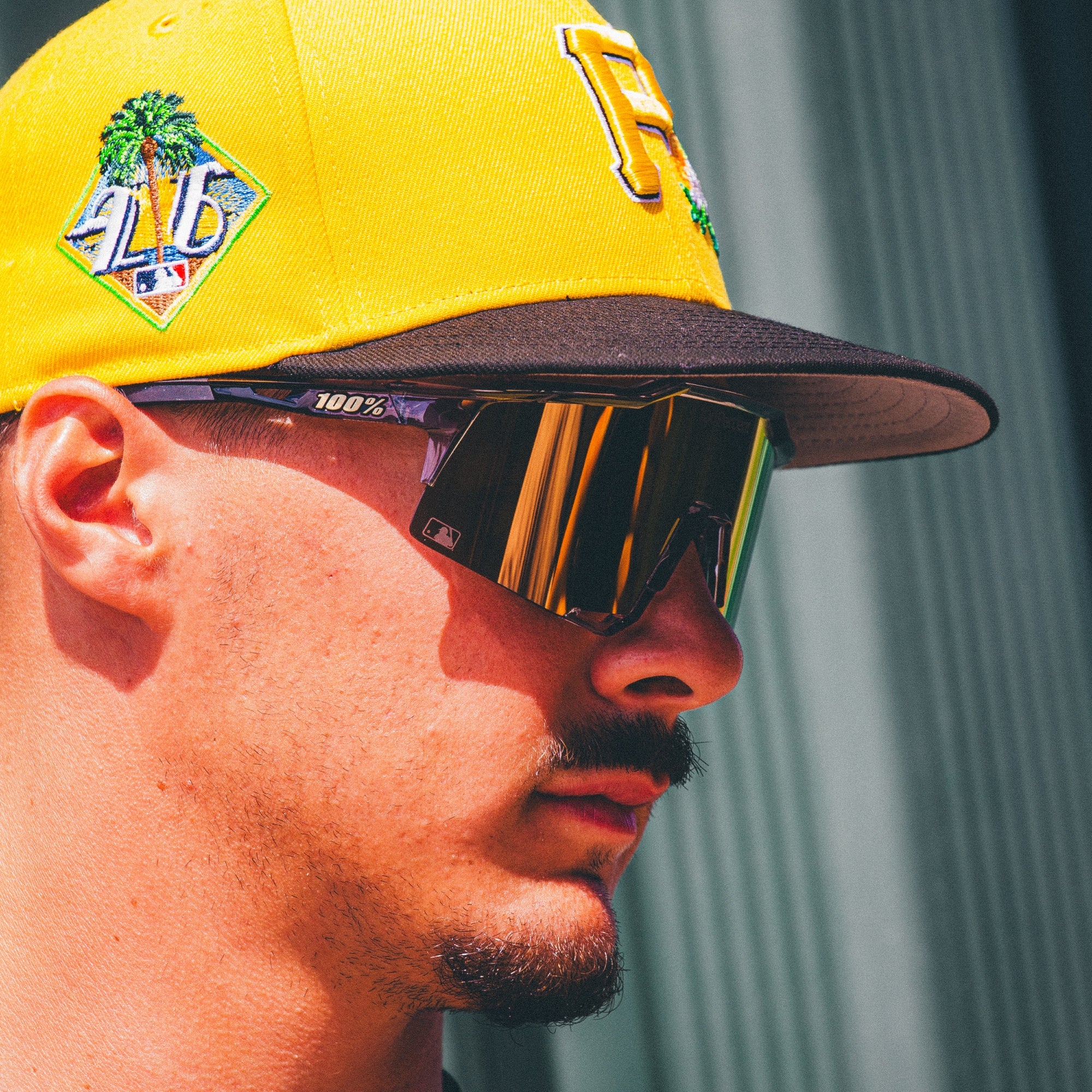 SPEEDCRAFT MLB Authentic Polished Translucent Grey HiPER 24K Gold Mirror Lens - Image 5