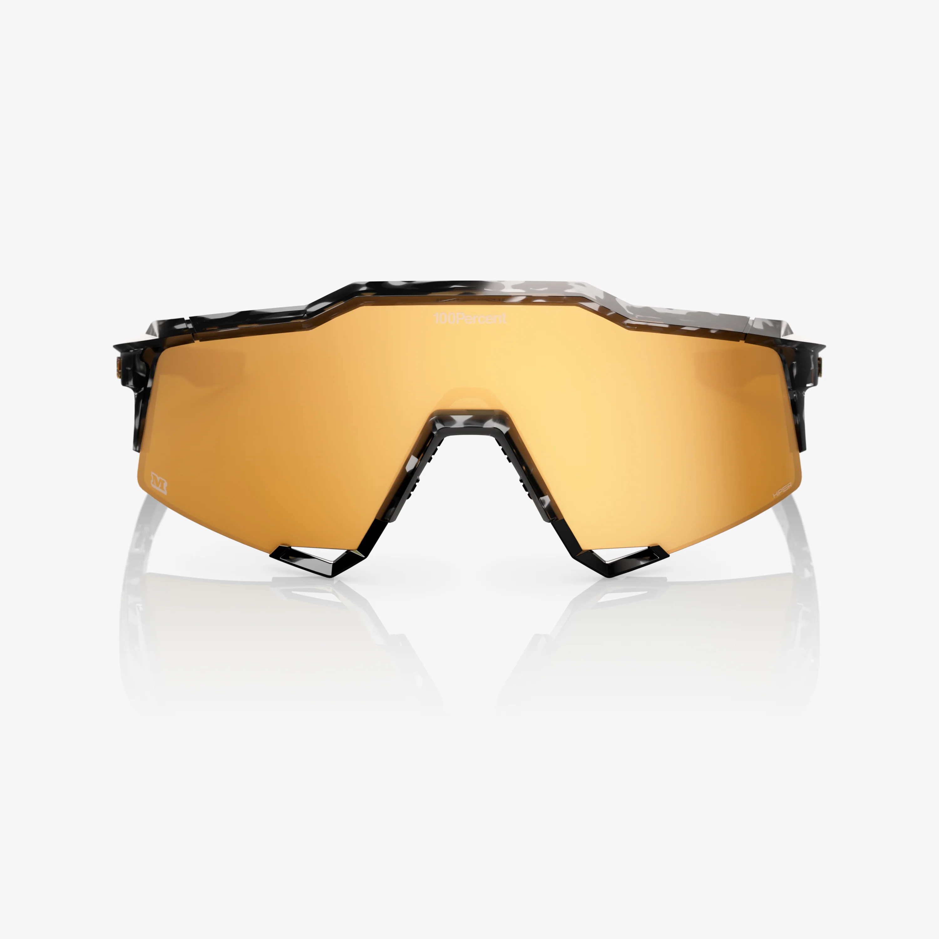 SPEEDCRAFT Money Mike 3 Polished Black Tortoise - HiPER 24K Gold Mirror Lens - Image 2