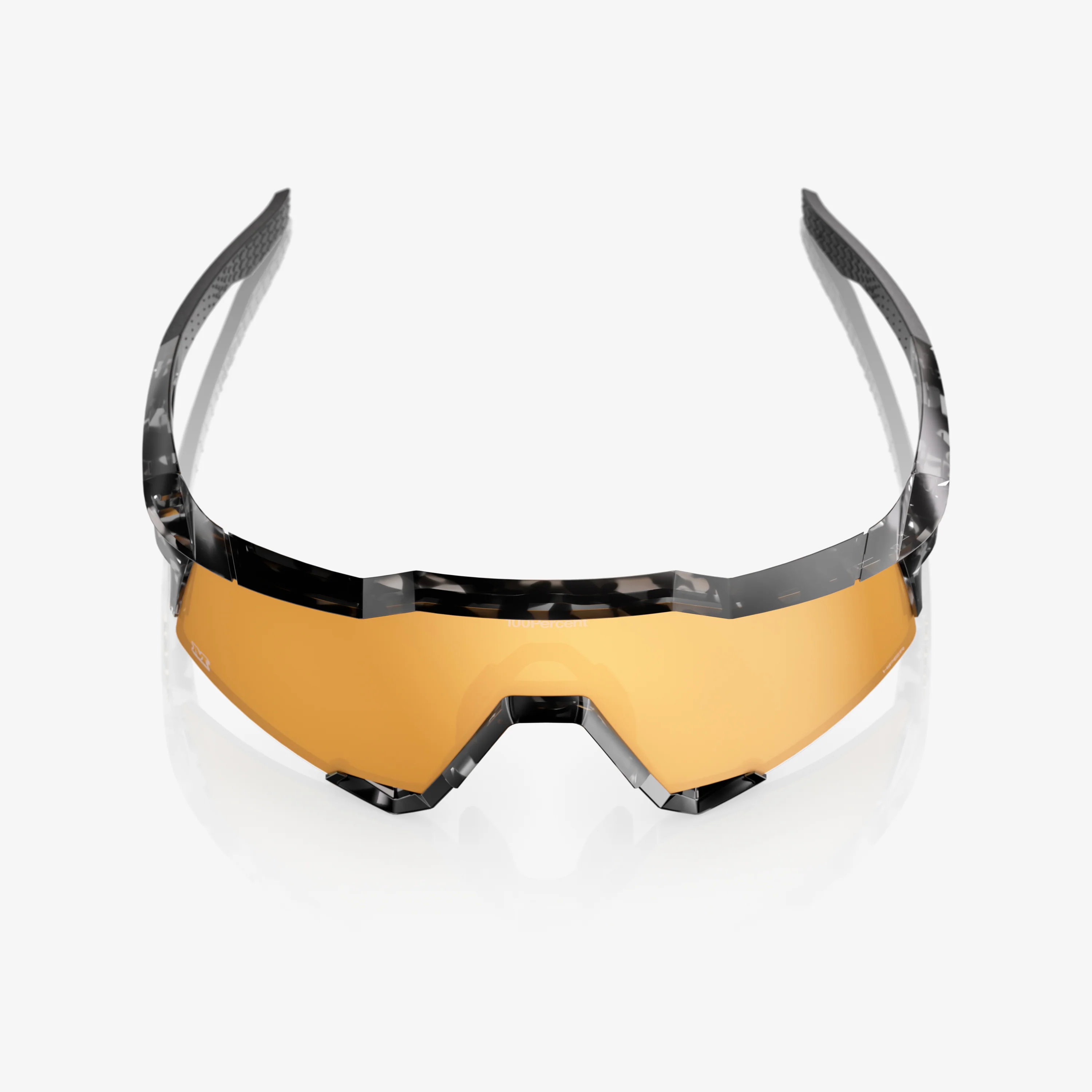 SPEEDCRAFT Money Mike 3 Polished Black Tortoise - HiPER 24K Gold Mirror Lens - Image 4