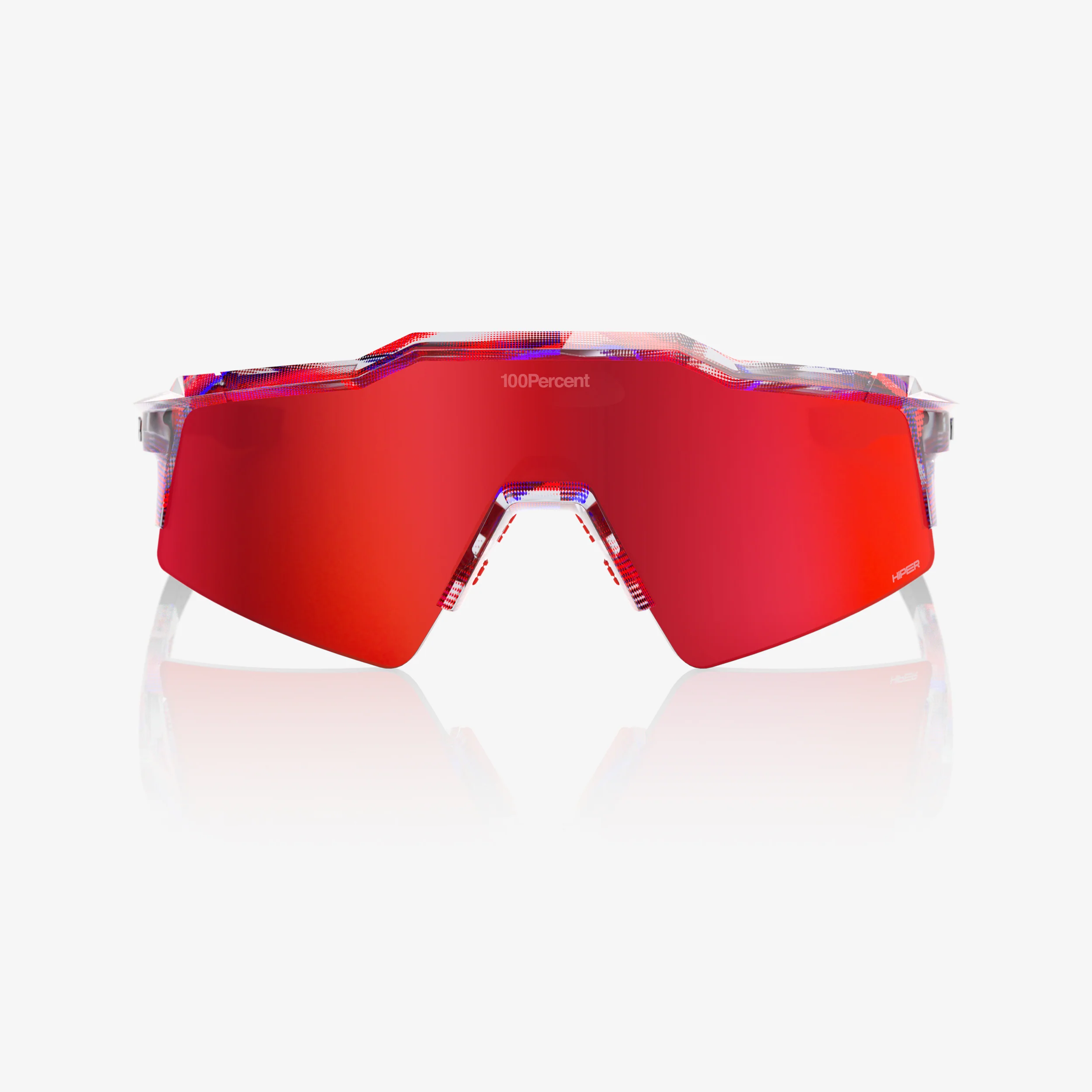 SPEEDCRAFT SL LE FDJ Gloss Translucent Red/Blue HiPER Fire Red Mirror Lens - Image 2