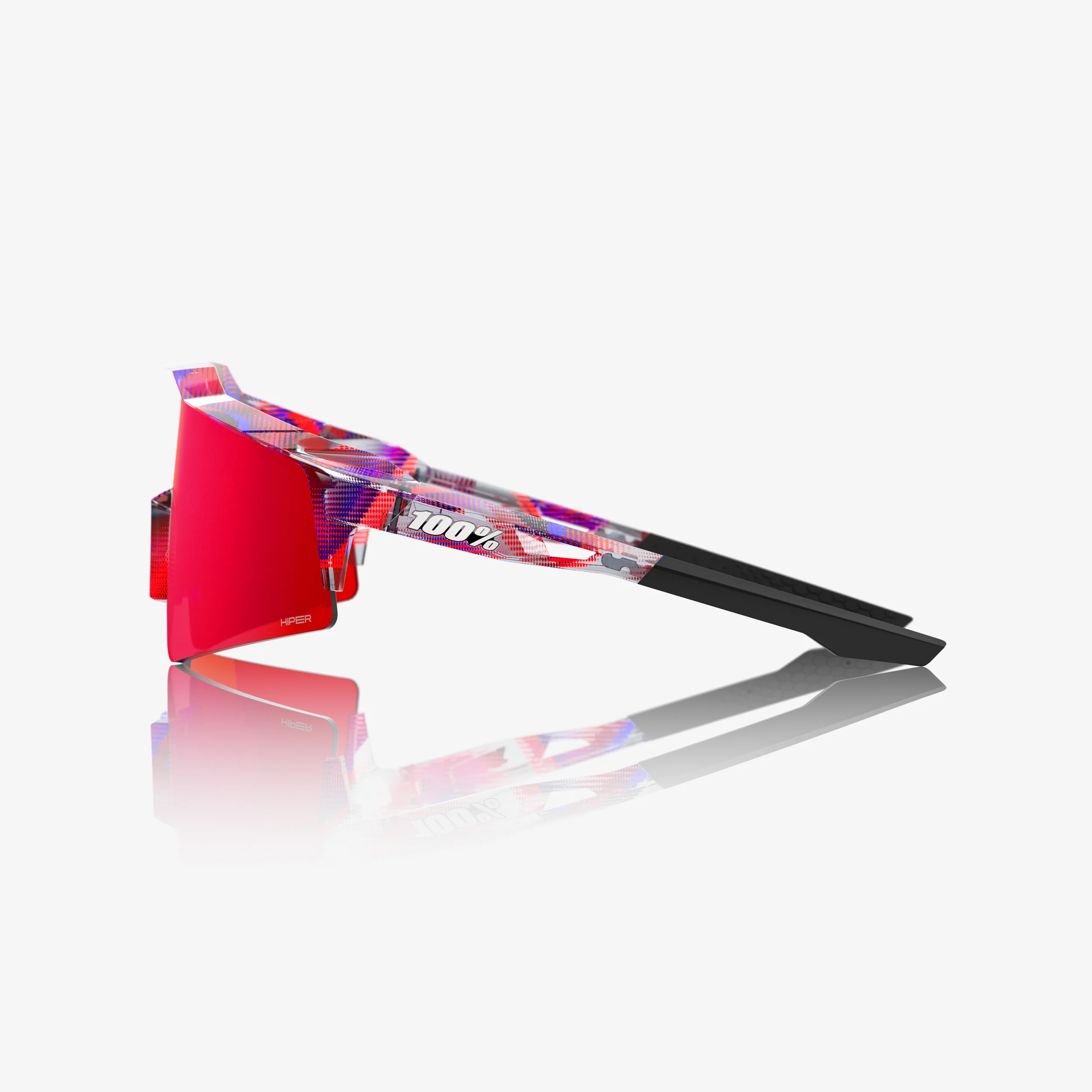 SPEEDCRAFT SL LE FDJ Gloss Translucent Red/Blue HiPER Fire Red Mirror Lens - Image 3