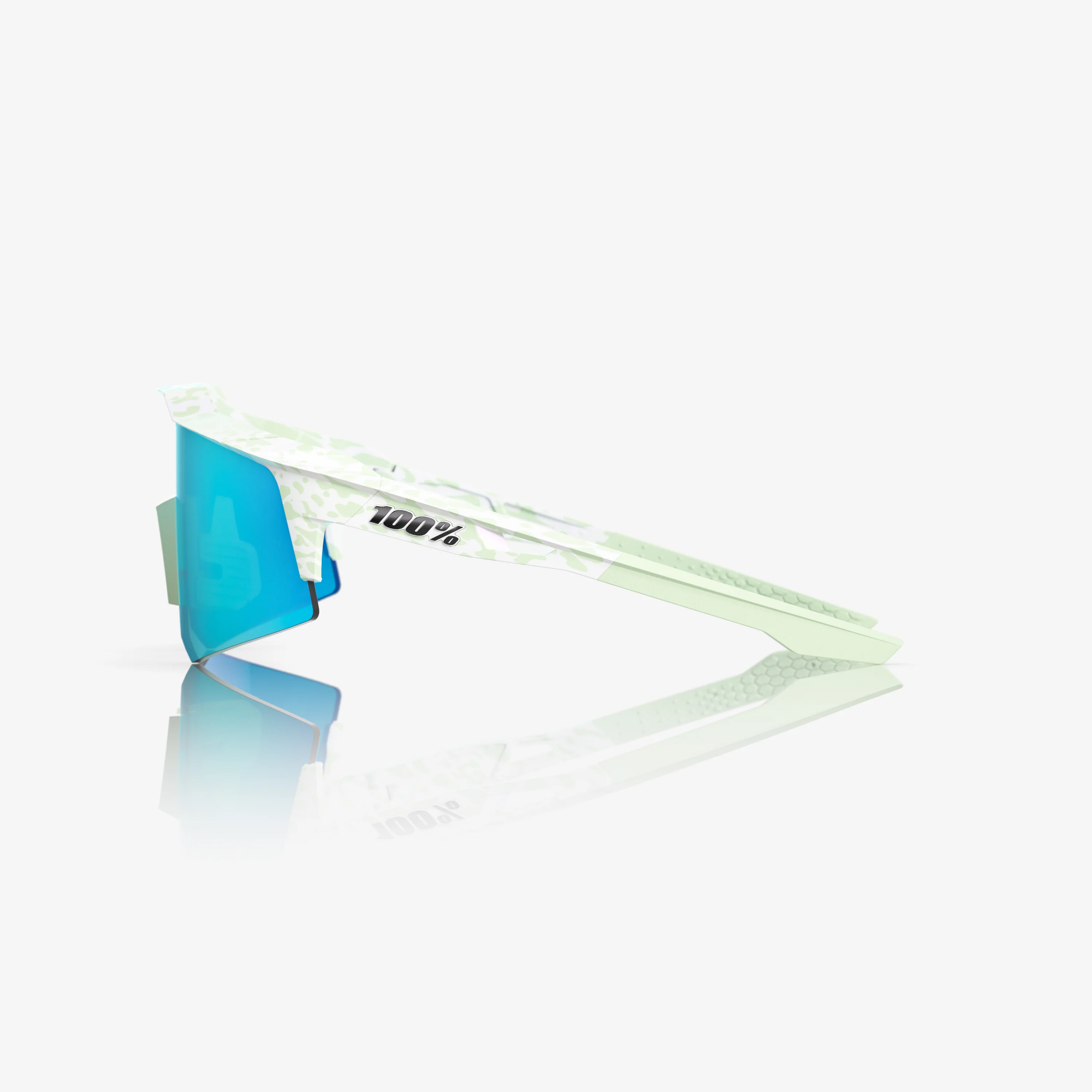 SPEEDCRAFT XS LE Elly 2 Polished Light Green - Blue Topaz Mirror Lens - Image 3