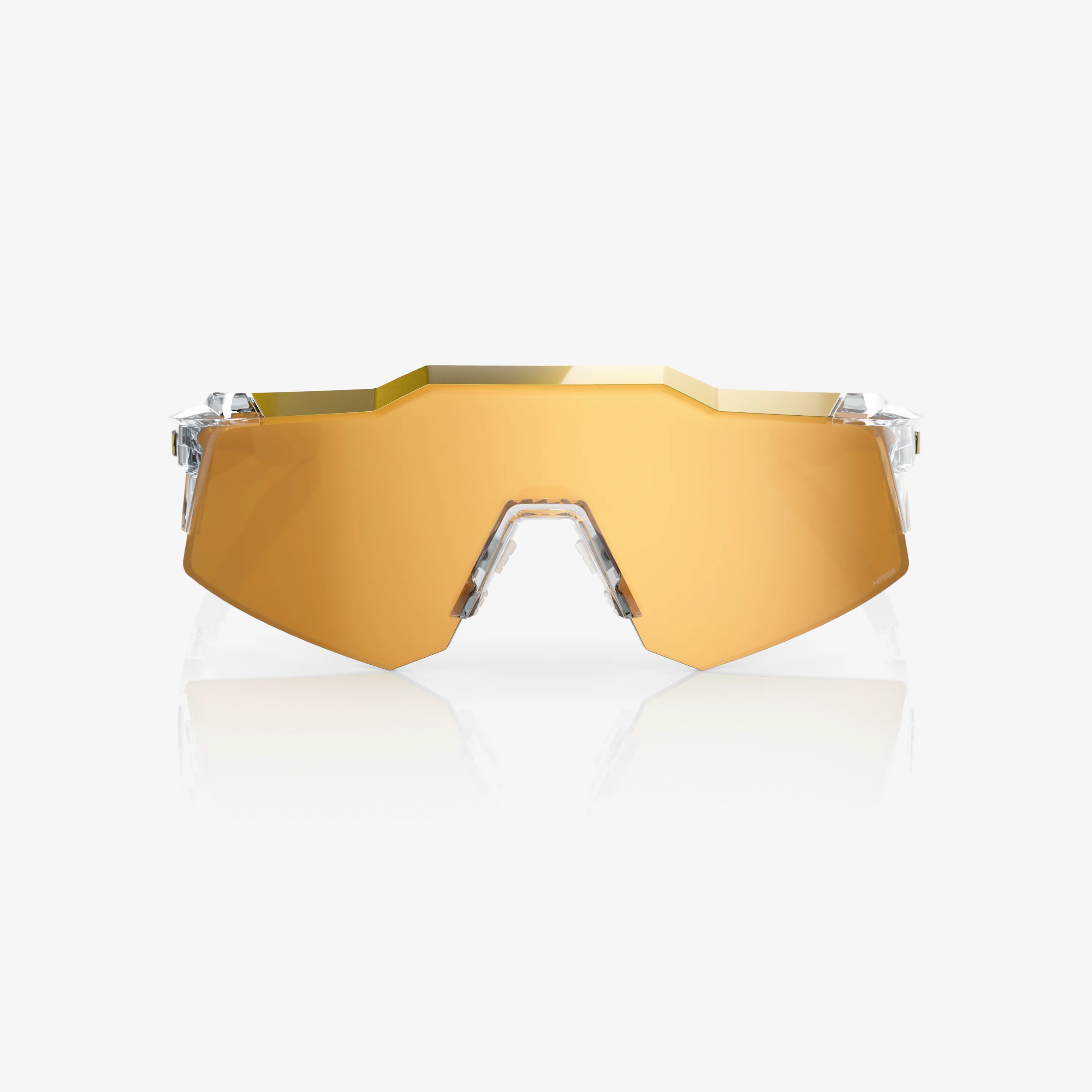 SPEEDCRAFT XS Polished Translucent Clear HiPER 24K Gold Mirror Lens - Image 2