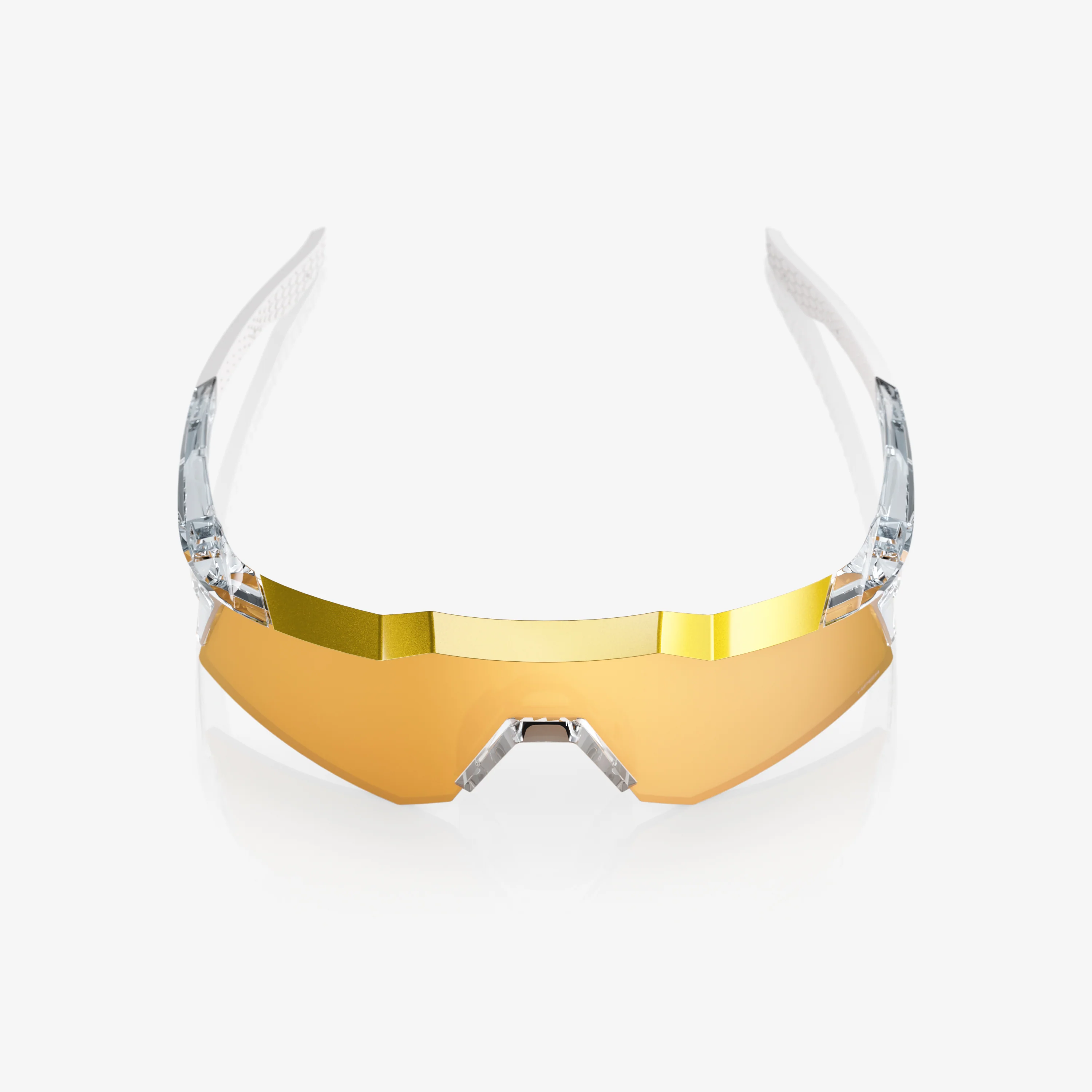SPEEDCRAFT XS Polished Translucent Clear HiPER 24K Gold Mirror Lens - Image 4