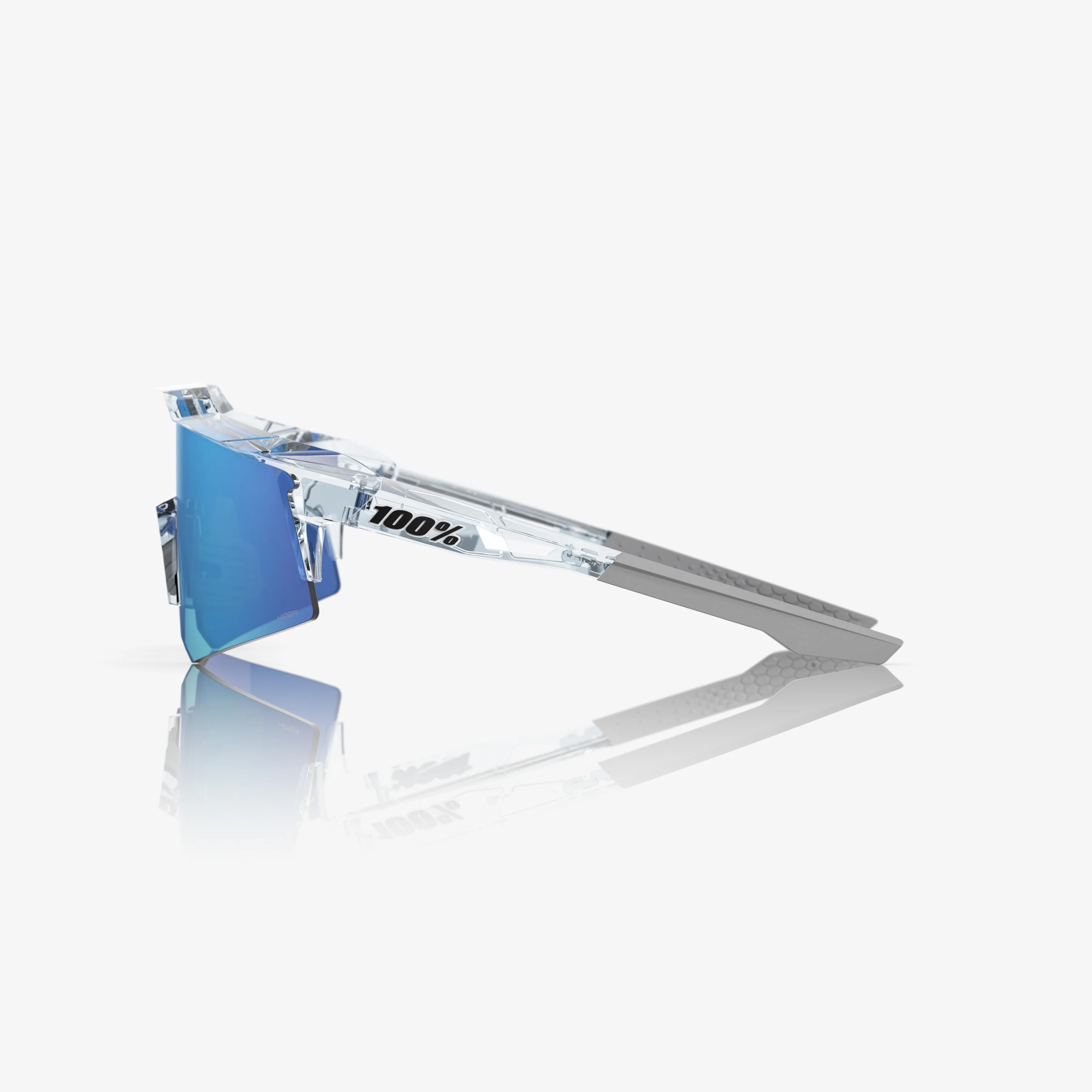 SPEEDCRAFT XS Polished Translucent Clear HiPER Blue Mirror Lens - Image 3
