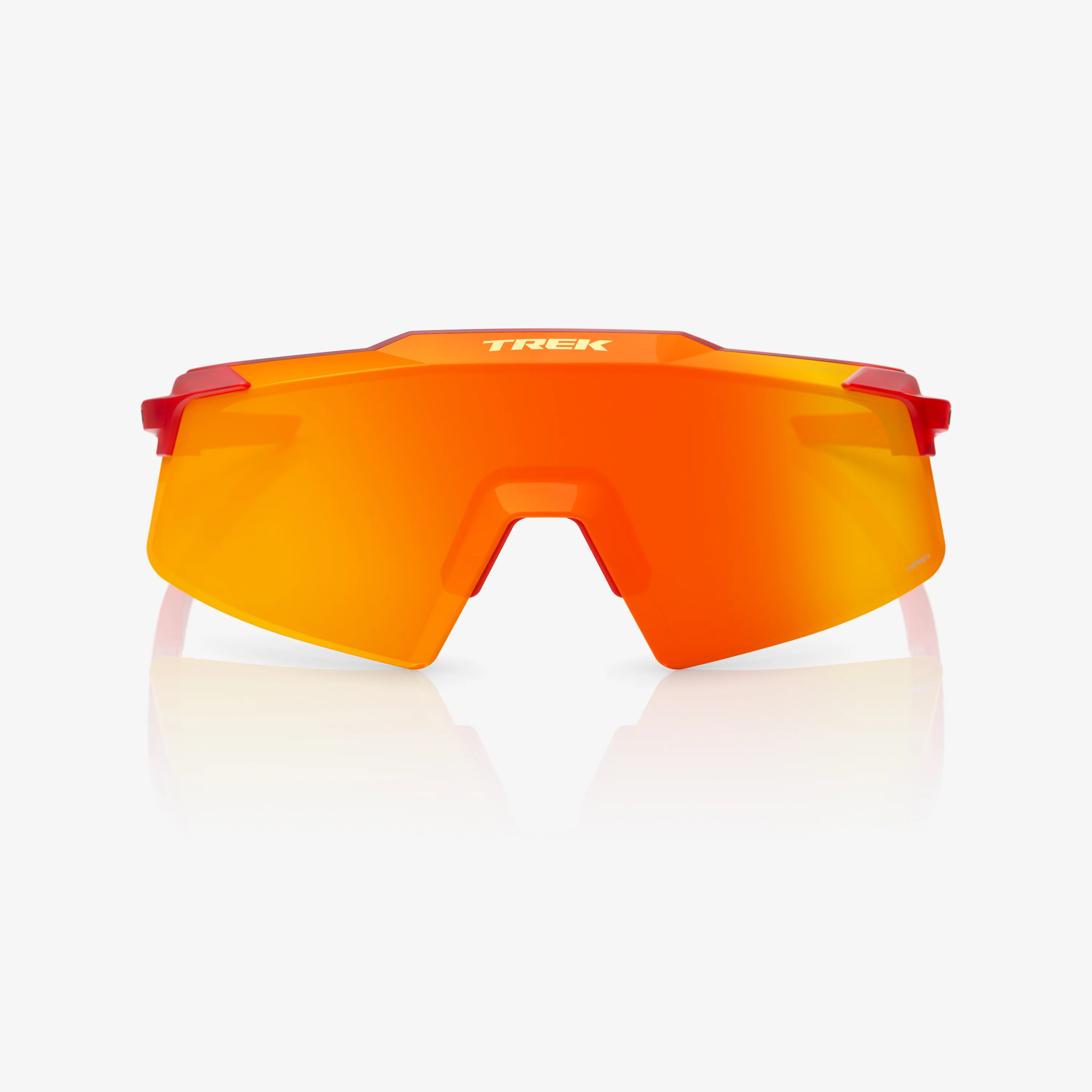 TREK TFR AEROCRAFT Translucent Matte Red HiPER Red Mirror Lens - Image 3