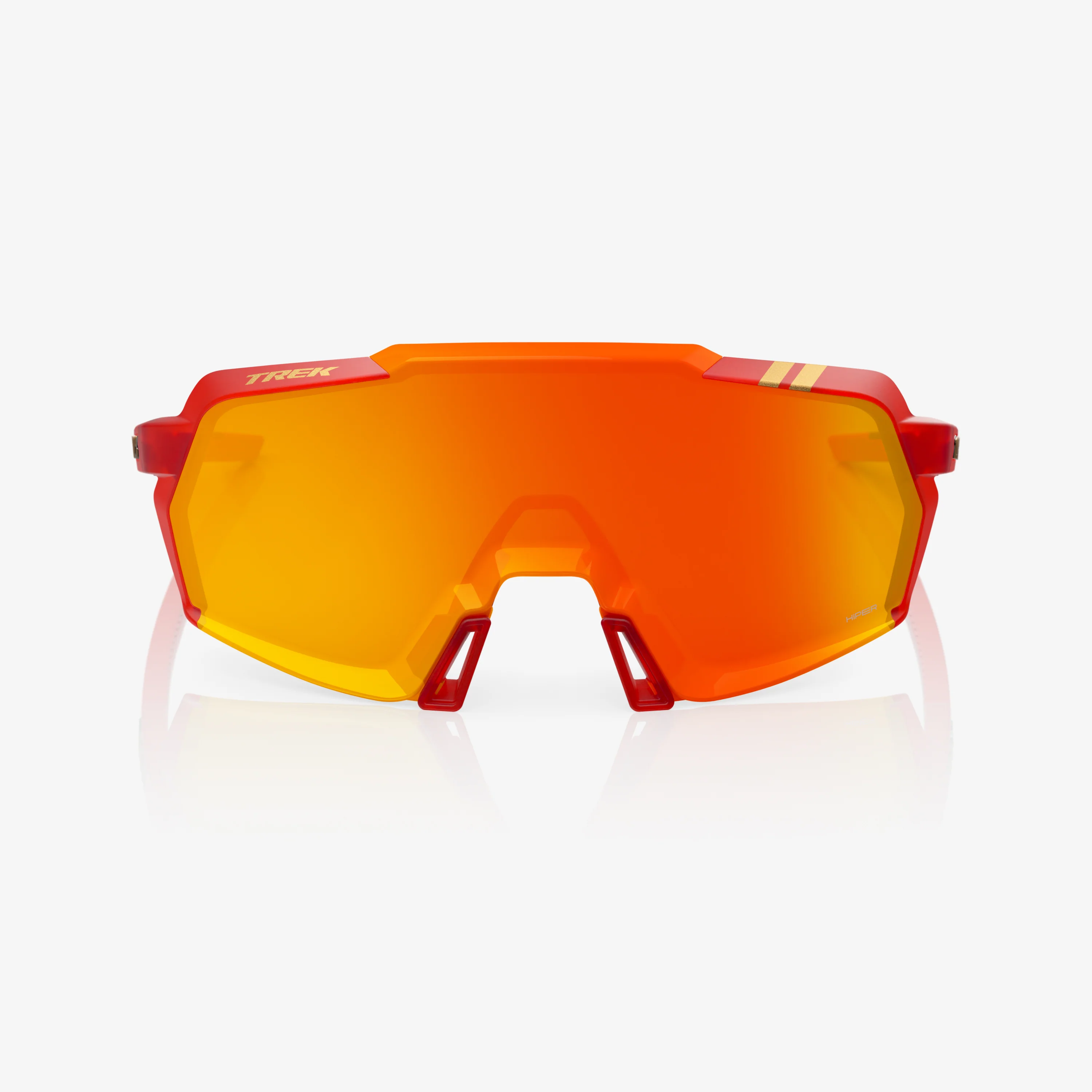 TREK TFR KORBIN Translucent Matte Red HiPER Red Mirror Lens - Image 3